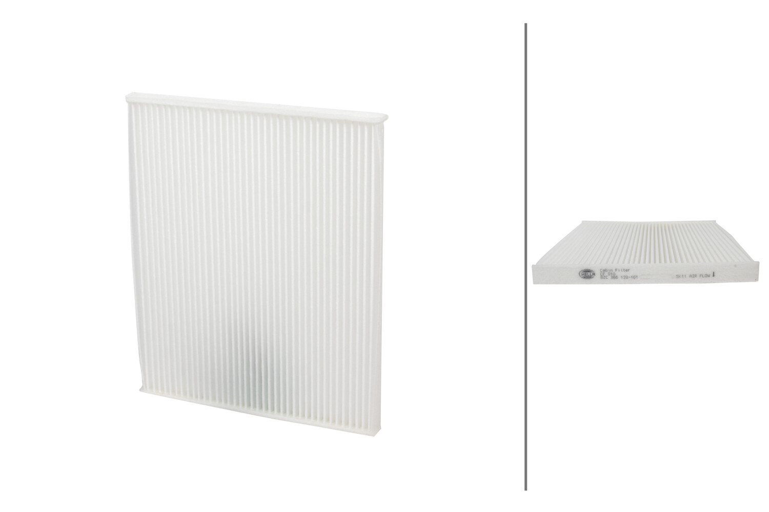 HELLA Kabineluftfilter 8zc366120101 for CITROËN PEUGEOT OPEL GENERAL MOTORS FIAT