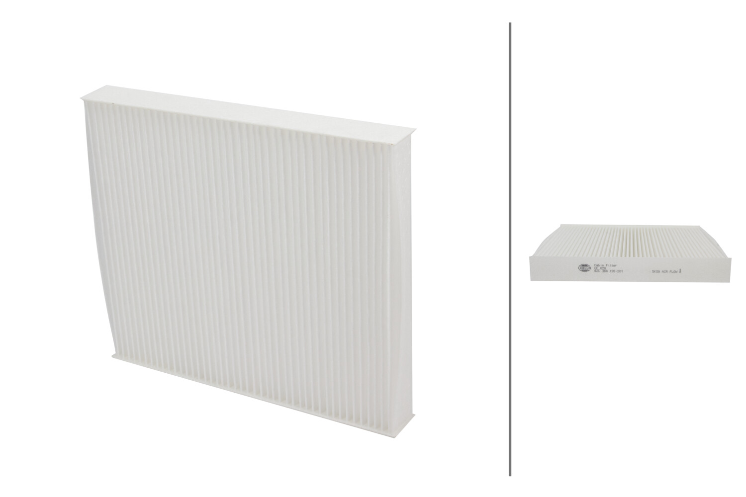 HELLA Kabineluftfilter 8zc366120201 for SKODA VW SKODA (SVW) VAG VW (SVW)