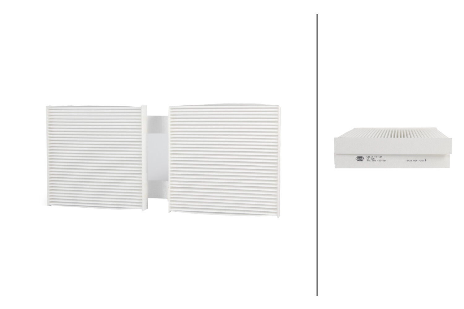 HELLA Kabineluftfilter 8zc366122261 for BMW