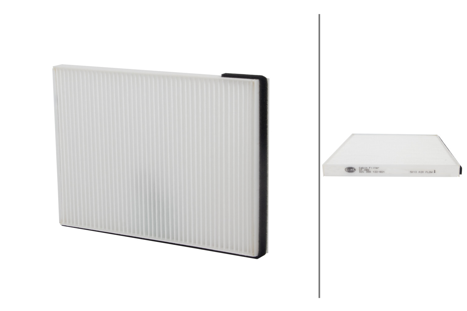HELLA Kabineluftfilter 8zc366122801 for CITROËN PEUGEOT