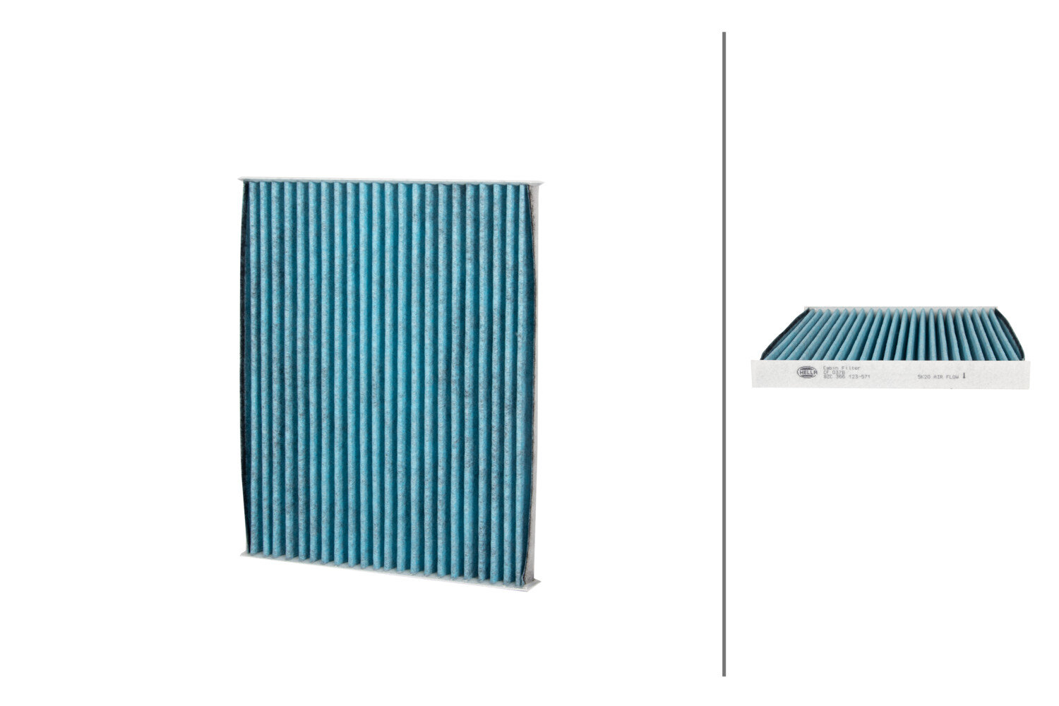 HELLA Kabineluftfilter 8zc366123571 for KIA HYUNDAI