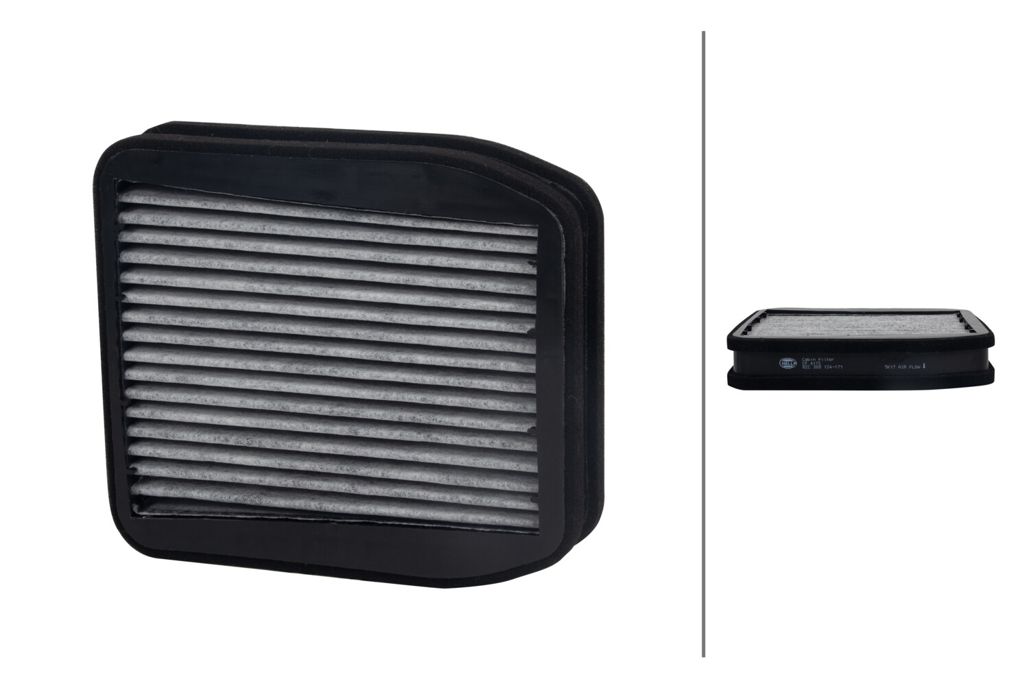 HELLA Kabineluftfilter 8zc366124171 for MERCEDES-BENZ