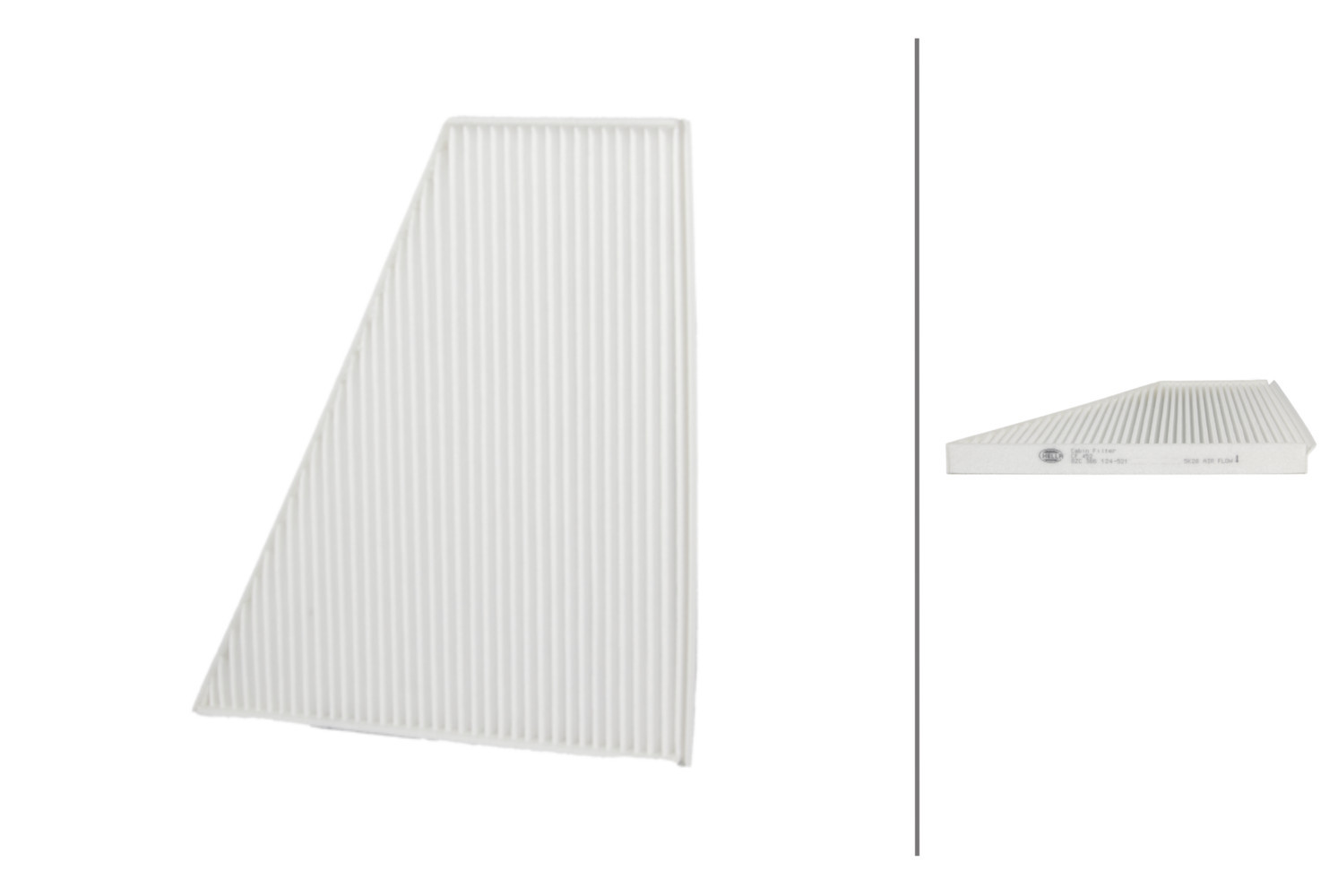 HELLA Kabineluftfilter 8zc366124521 for MERCEDES-BENZ