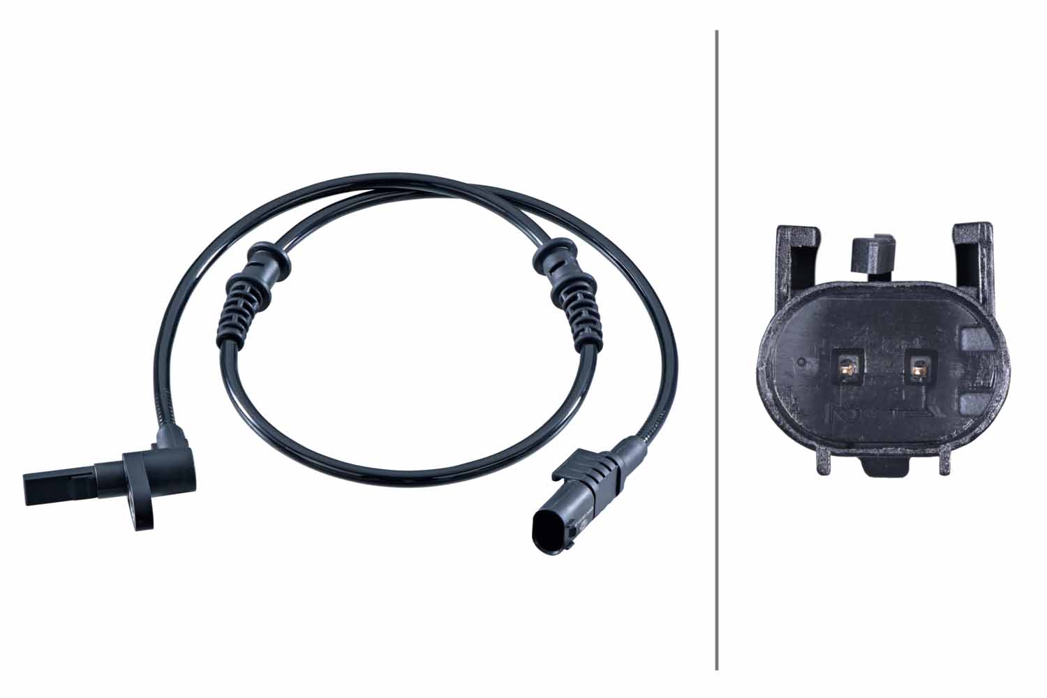HELLA ABS Sensor 6pu358251351 foraksel for MERCEDES-BENZ