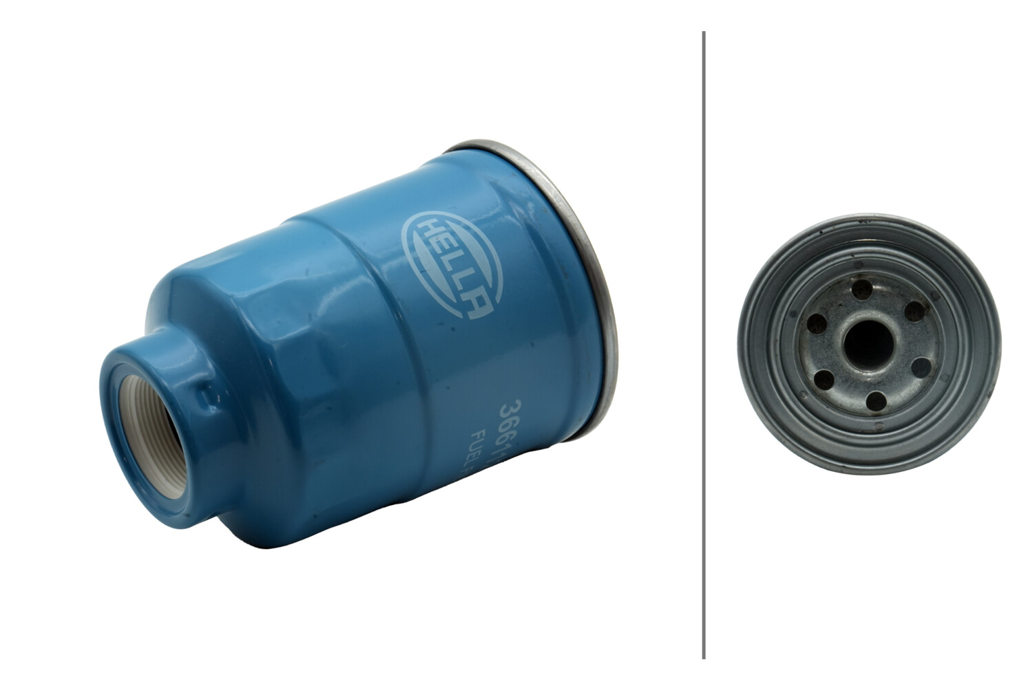 HELLA Brændstof-filter 8ZF 366 112-721 Påskruet 131mm 3/4-16 UNF for PEUGEOT TOYOTA MITSUBISHI SUBARU