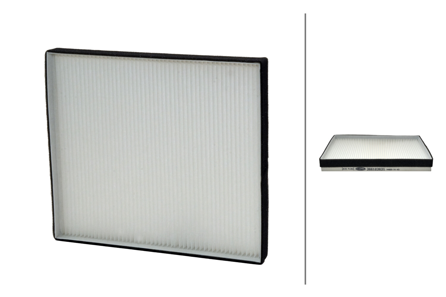 HELLA Kabineluftfilter 8zc366123631 for HYUNDAI (BEIJING) HYUNDAI