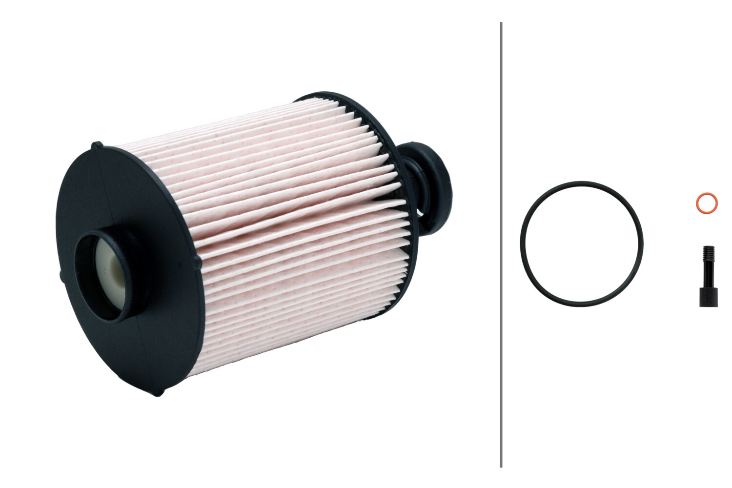HELLA Brændstof-filter 8zf366110691 Filterindsats outer_diameter_mm_497|Yderdiameter [mm]|84 inner_diameter_mm_496|Indvendig diameter [mm]|32 height_m