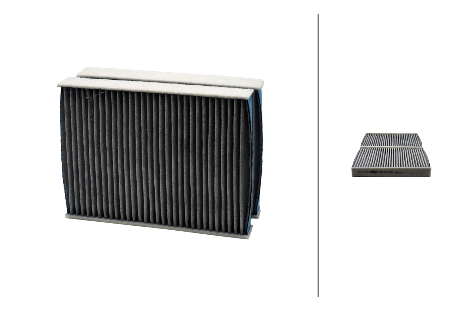 HELLA Kabineluftfilter 8zc366121581 for BMW