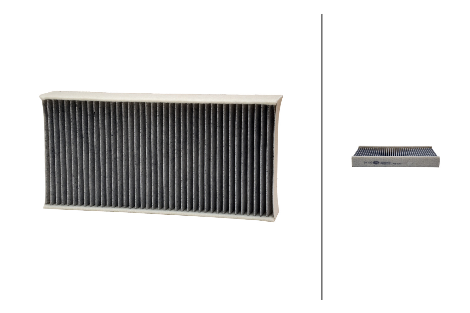 HELLA Kabineluftfilter 8zc366122511 for PEUGEOT CITROËN