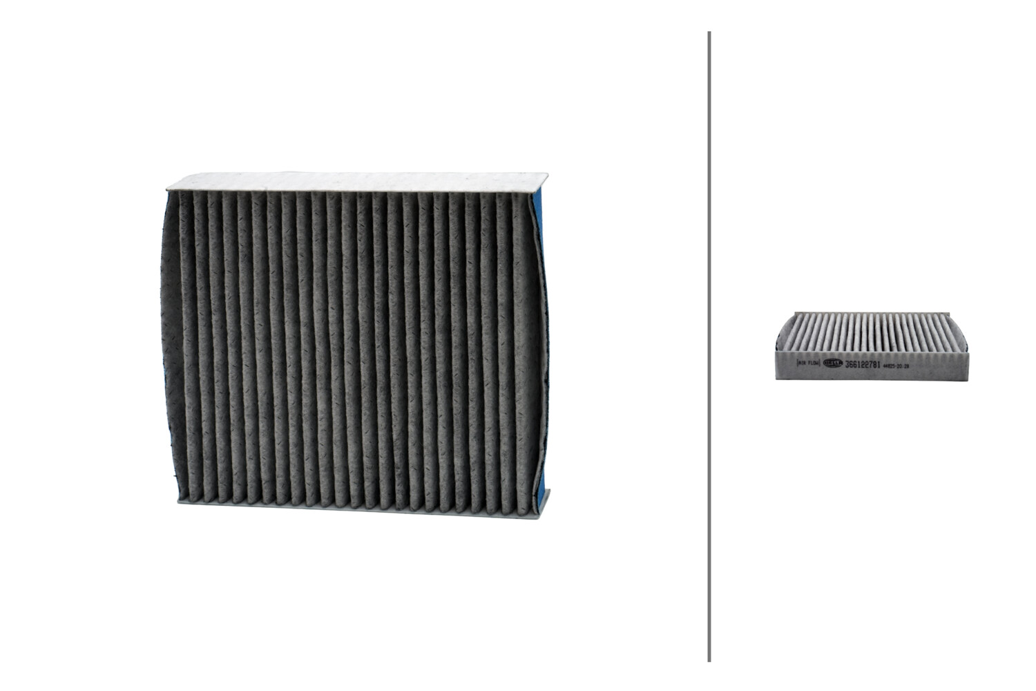 HELLA Kabineluftfilter 8zc366122781 for ABARTH