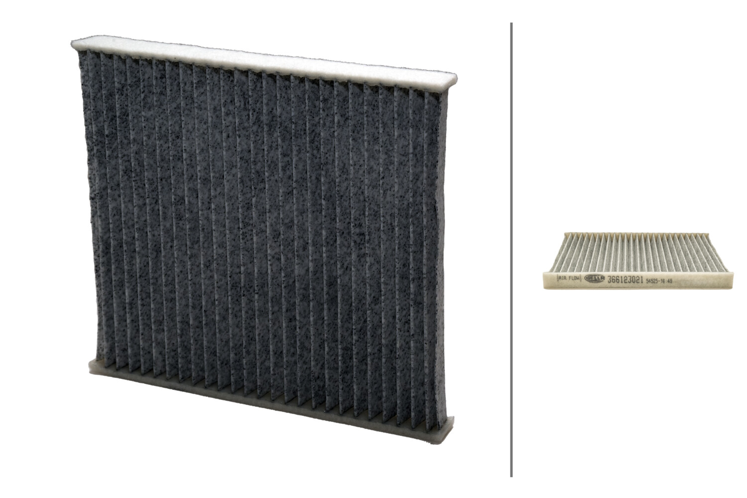 HELLA Kabineluftfilter 8zc366123021 for FIAT FORD ABARTH