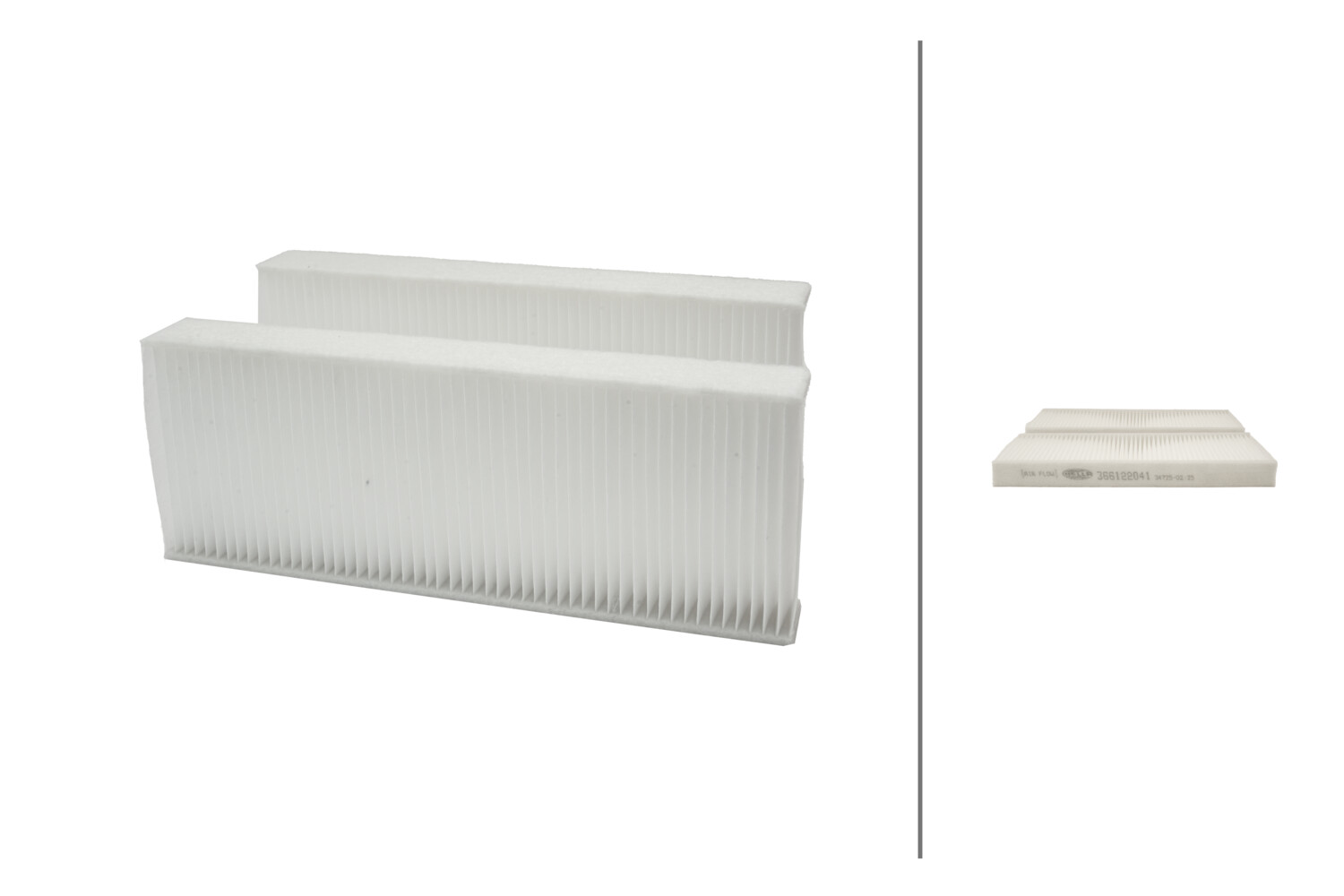 HELLA Kabineluftfilter 8zc366122041 for NISSAN