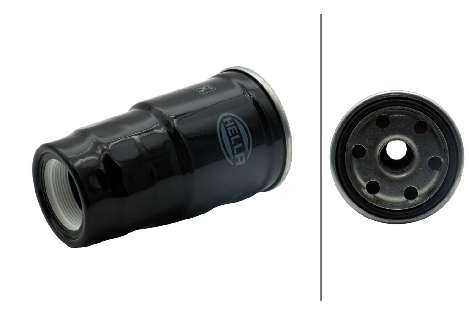 HELLA Brændstof-filter 8zf366110291 Påskruet 123mm 3/4-16 UNF for PEUGEOT TOYOTA ISUZU MAZDA