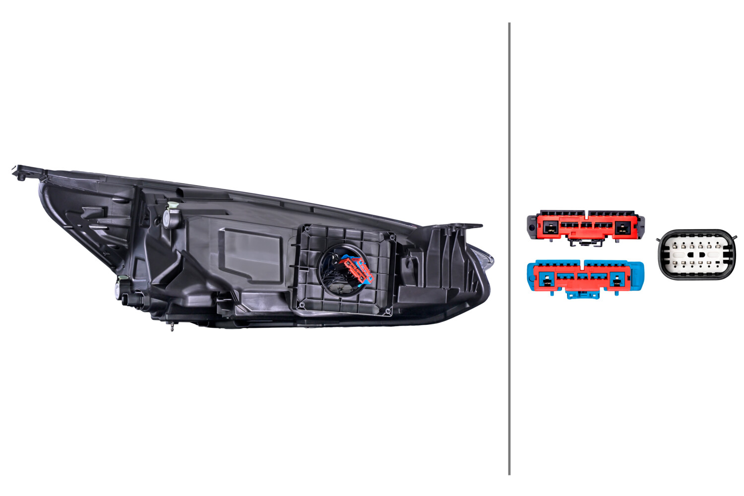 HELLA Forlygte 1ex354859131 LED venstre for FORD