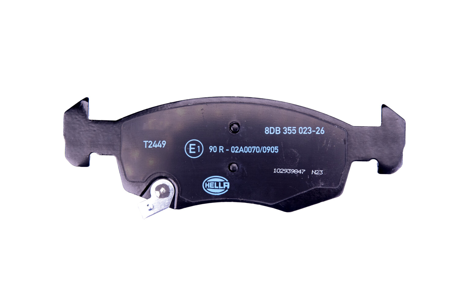HELLA Bremseklodser 8db355023261 for VAUXHALL
