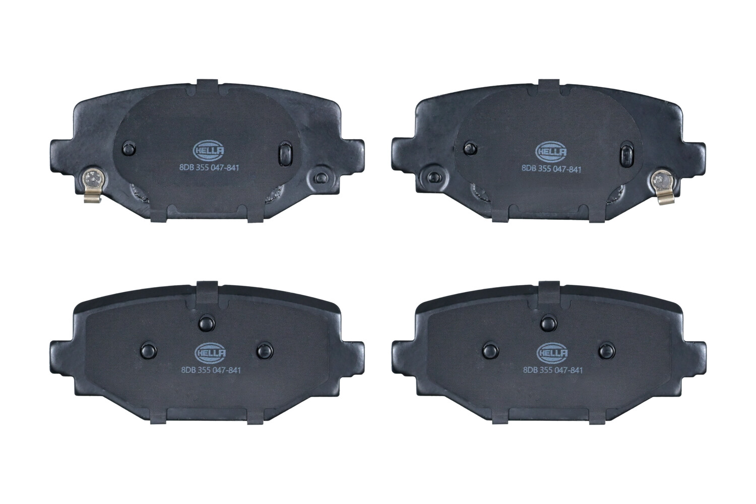 HELLA Bremseklodser 8db355047841 bagaksel for JEEP