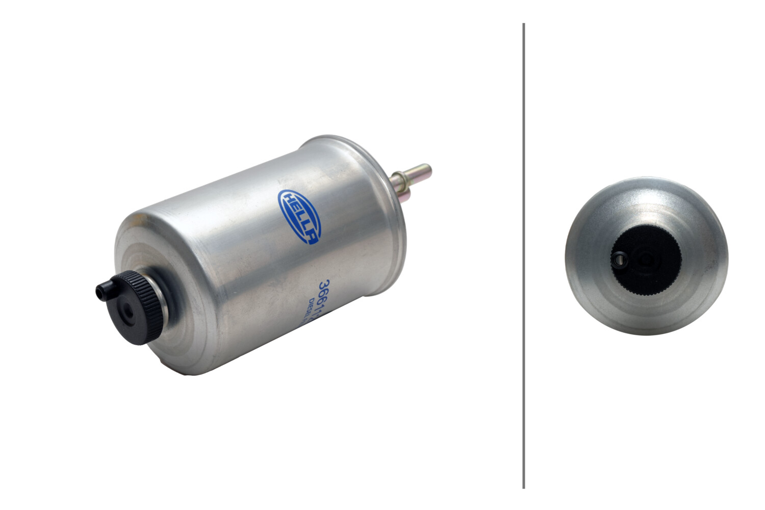 HELLA Brændstof-filter 8zf366112341 Lednings 148mm for FORD KIA TATA
