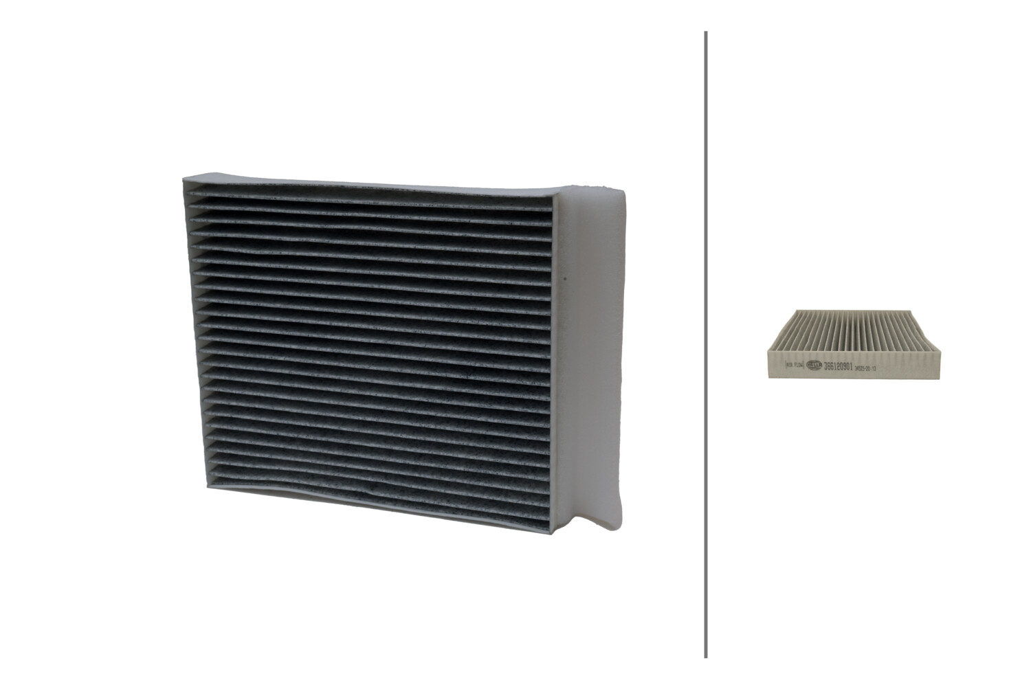 HELLA Kabineluftfilter 8zc366120901 for MERCEDES-BENZ