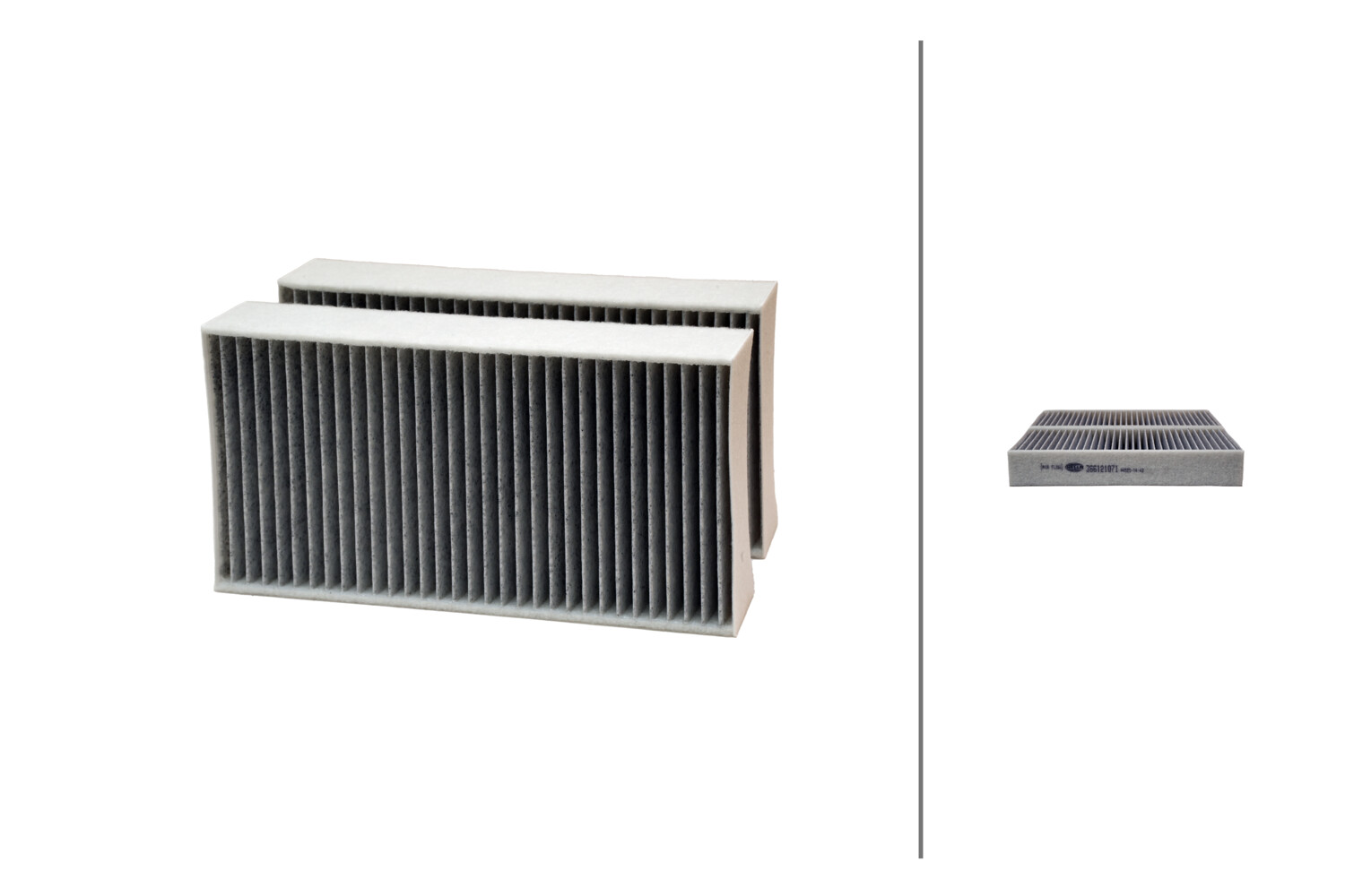 HELLA Kabineluftfilter 8zc366121071 for MERCEDES-BENZ