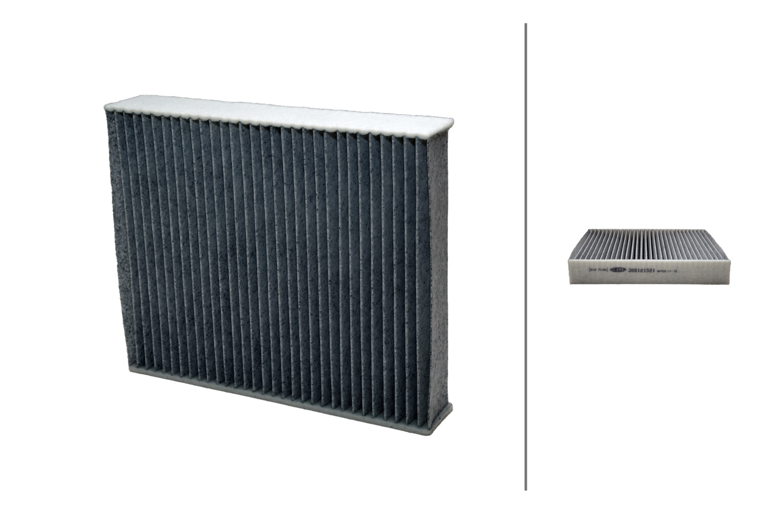 HELLA Kabineluftfilter 8zc366121521 for PORSCHE