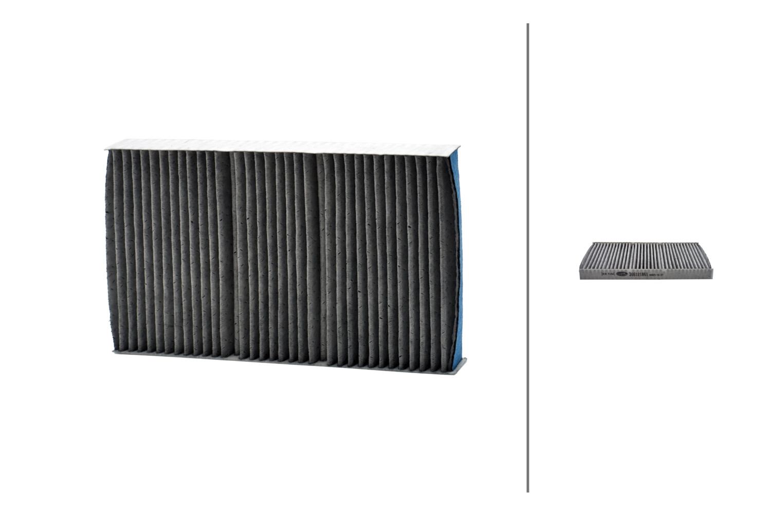 HELLA Kabineluftfilter 8zc366121861 for VW VAG