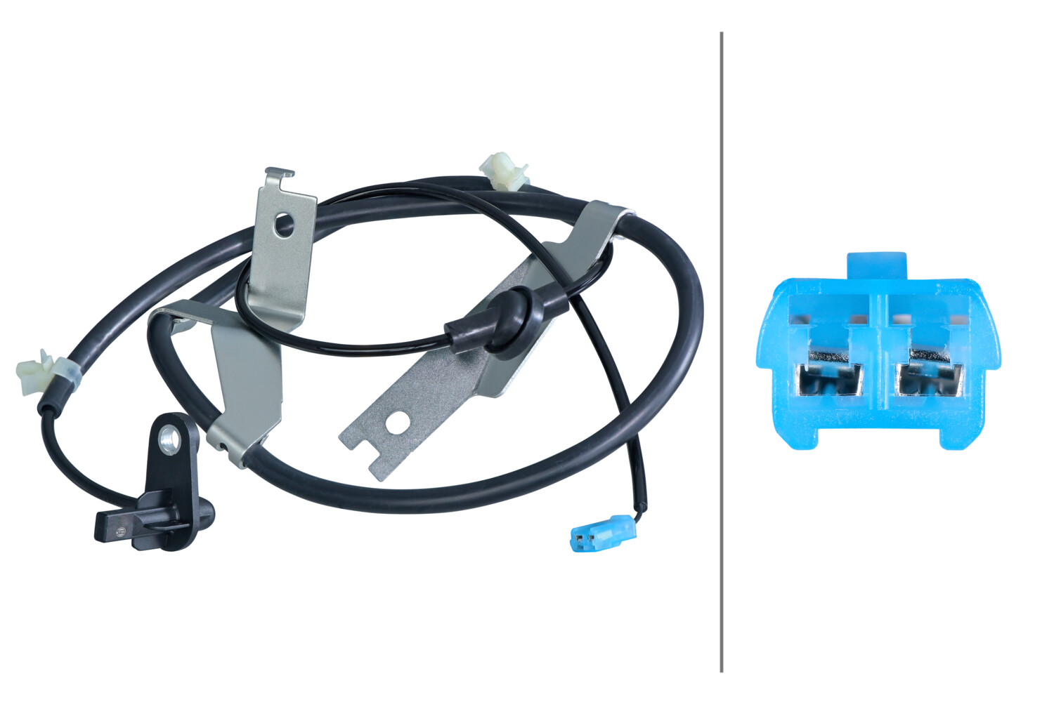 HELLA ABS Sensor 6pu358418101 Bagaksel venstre for OPEL SUZUKI