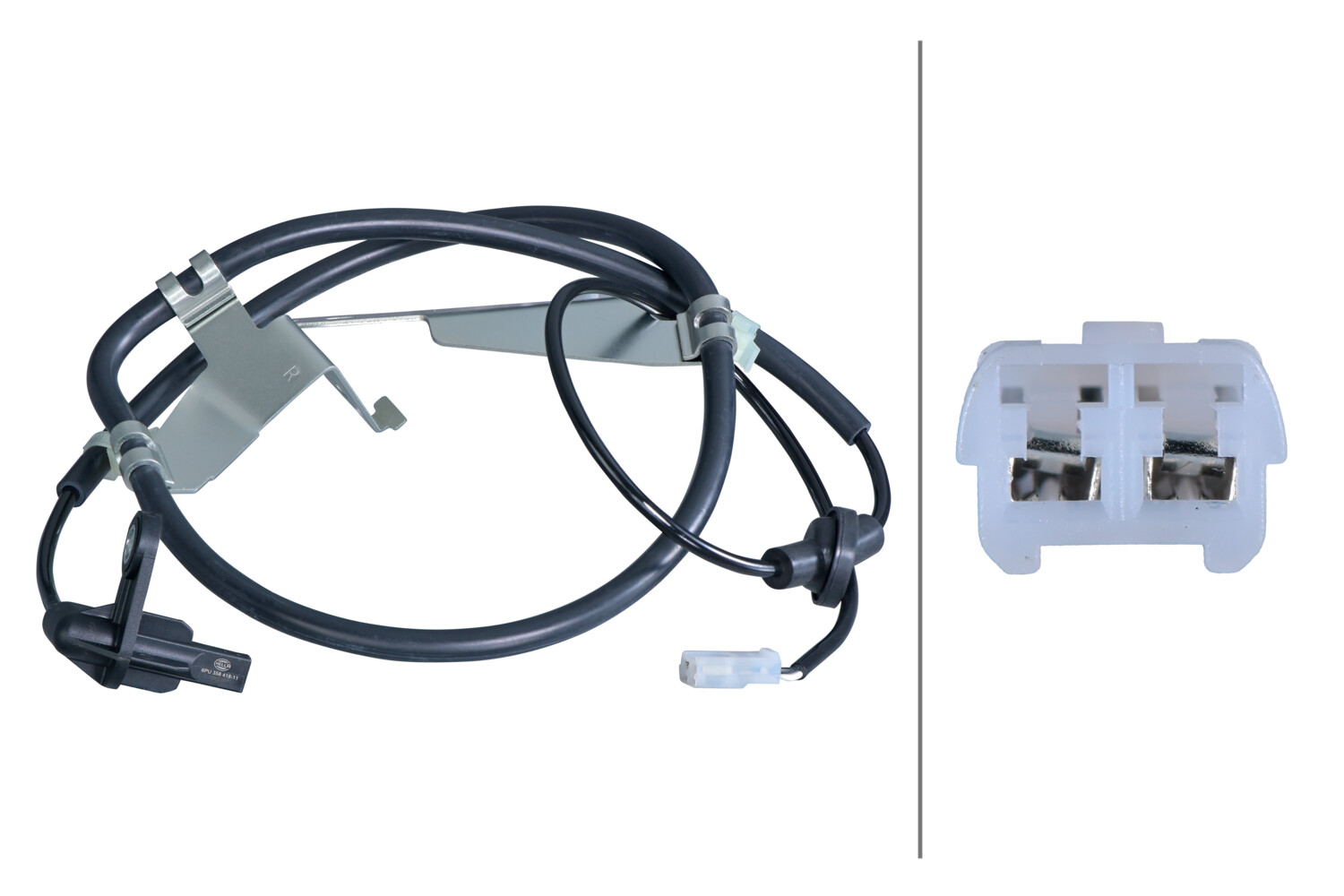 HELLA ABS Sensor 6pu358418111 bagaksel for OPEL SUZUKI