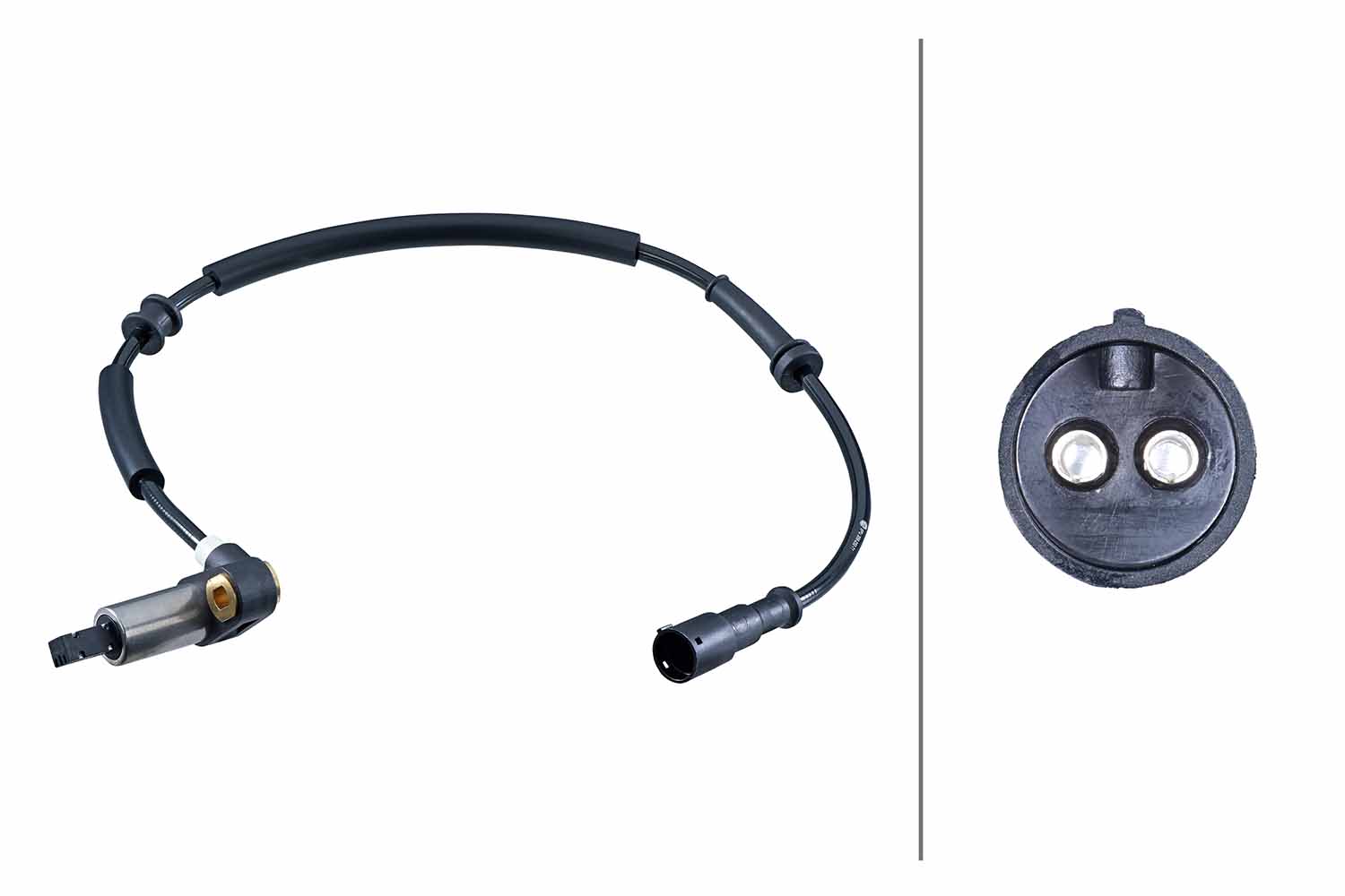 HELLA ABS Sensor 6pu358252711 Bagaksel venstre for RENAULT