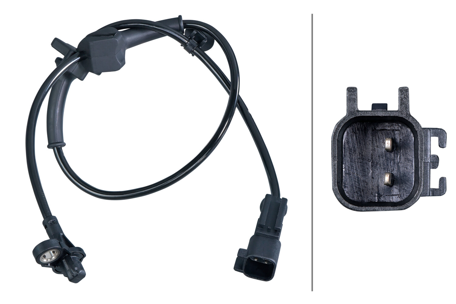 HELLA ABS Sensor 6pu358417381 bagaksel for FORD