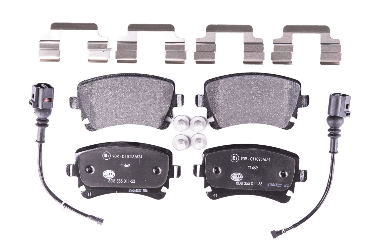 HELLA Bremseklodser 8db355011531 for VW SKODA