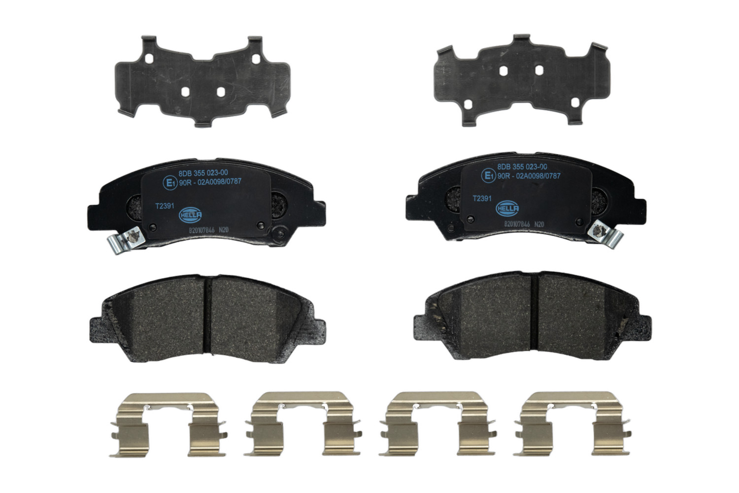 HELLA Bremseklodser 8db355023001 for HYUNDAI
