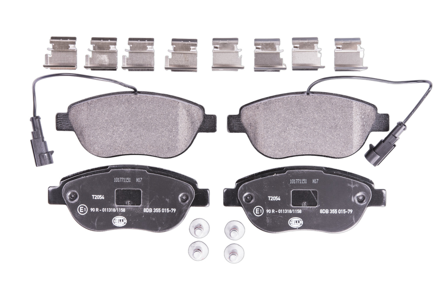 HELLA Bremseklodser 8db355015791 for VAUXHALL ABARTH FERRARI FIAT OPEL