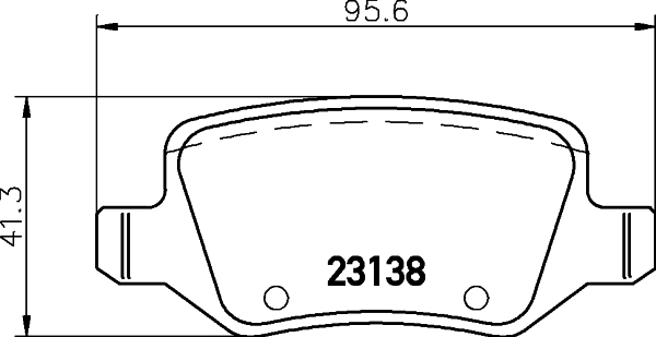 DON Bremseklodser pcp1125 for MERCEDES-BENZ