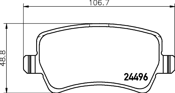 DON Bremseklodser pcp1175 for FORD VOLVO LAND ROVER