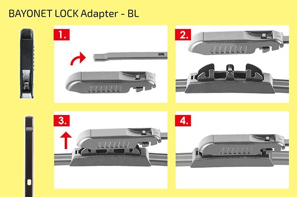 HEYNER Adapter, viskerblad 300430