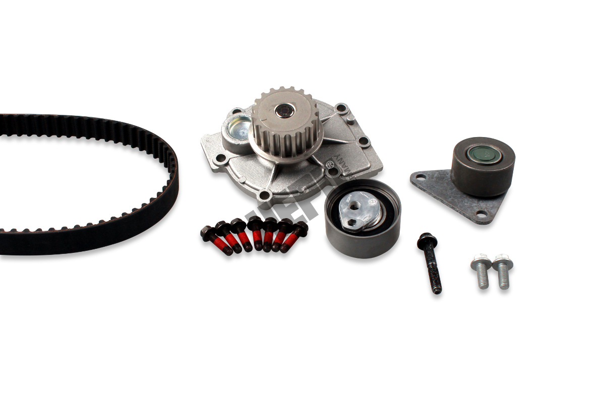 HEPU Vandpumpe + tandremssæt pk00560 for VOLVO FORD RENAULT