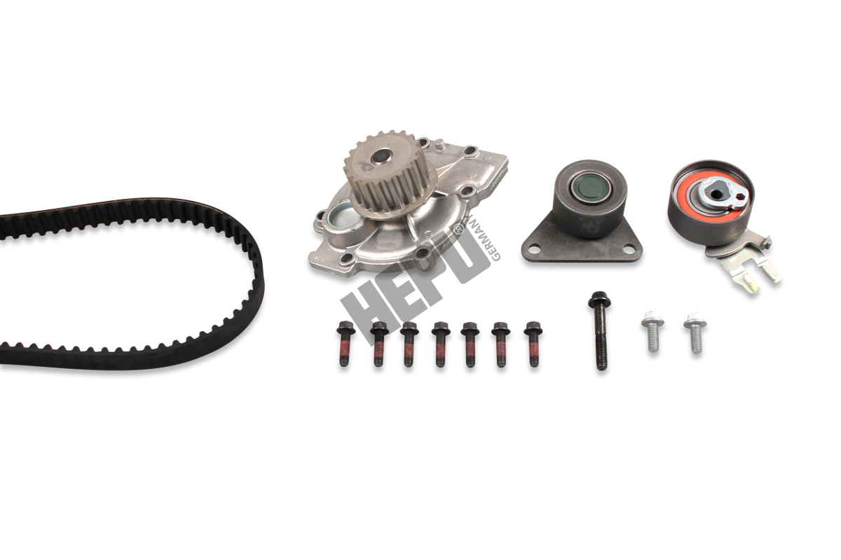 HEPU Vandpumpe + tandremssæt pk00561 for VOLVO FORD RENAULT
