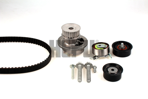 HEPU Vandpumpe + tandremssæt pk03172 for VAUXHALL OPEL SAAB GENERAL MOTORS