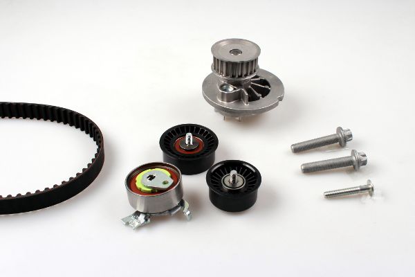 HEPU Vandpumpe + tandremssæt pk03241 for OPEL VAUXHALL SAAB GENERAL MOTORS