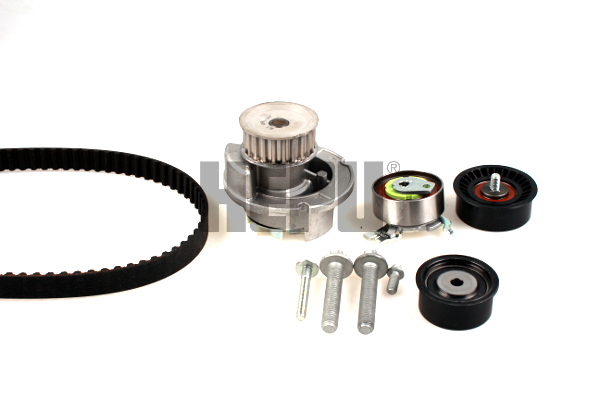 HEPU Vandpumpe + tandremssæt pk03272 for VAUXHALL OPEL SAAB GENERAL MOTORS
