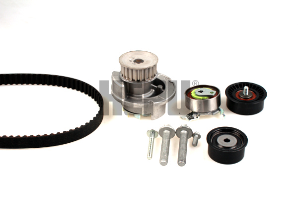 HEPU Vandpumpe + tandremssæt pk03271 for VAUXHALL OPEL SAAB GENERAL MOTORS