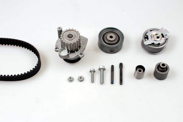 HEPU Vandpumpe + tandremssæt pk05513 for FORD SKODA VW SEAT VAG JEEP MITSUBISHI