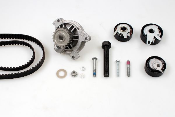 HEPU Vandpumpe + tandremssæt pk05740 for VOLVO VW VAG AUDI