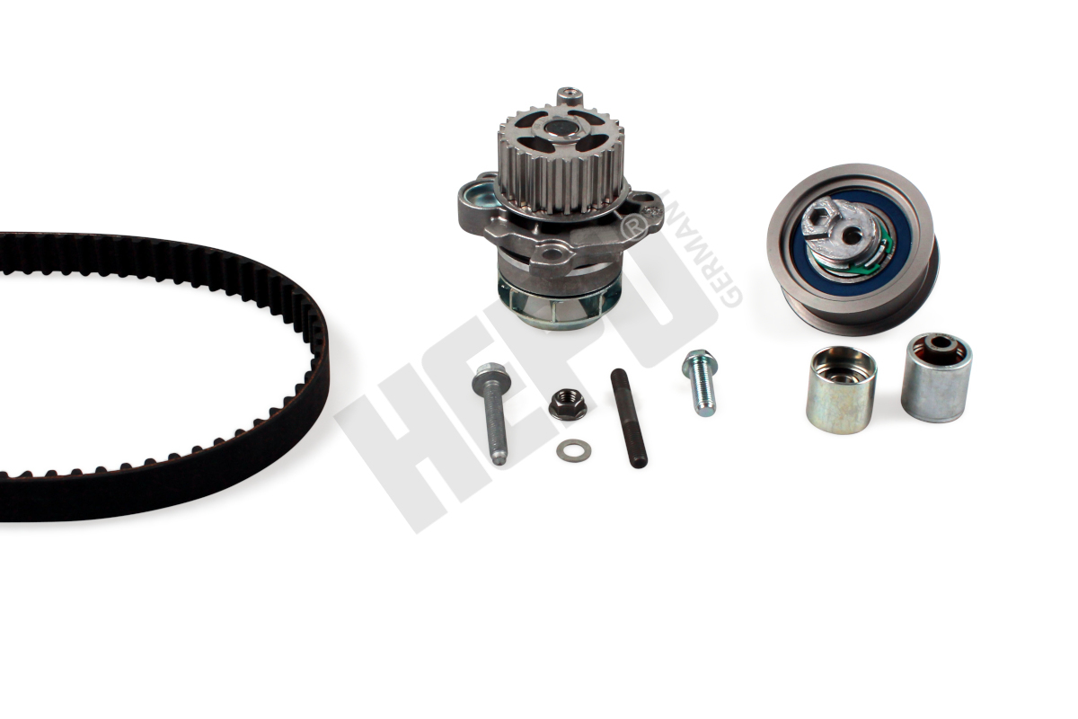 HEPU Vandpumpe + tandremssæt pk05870 for VOLVO OPEL FIAT VW VAG