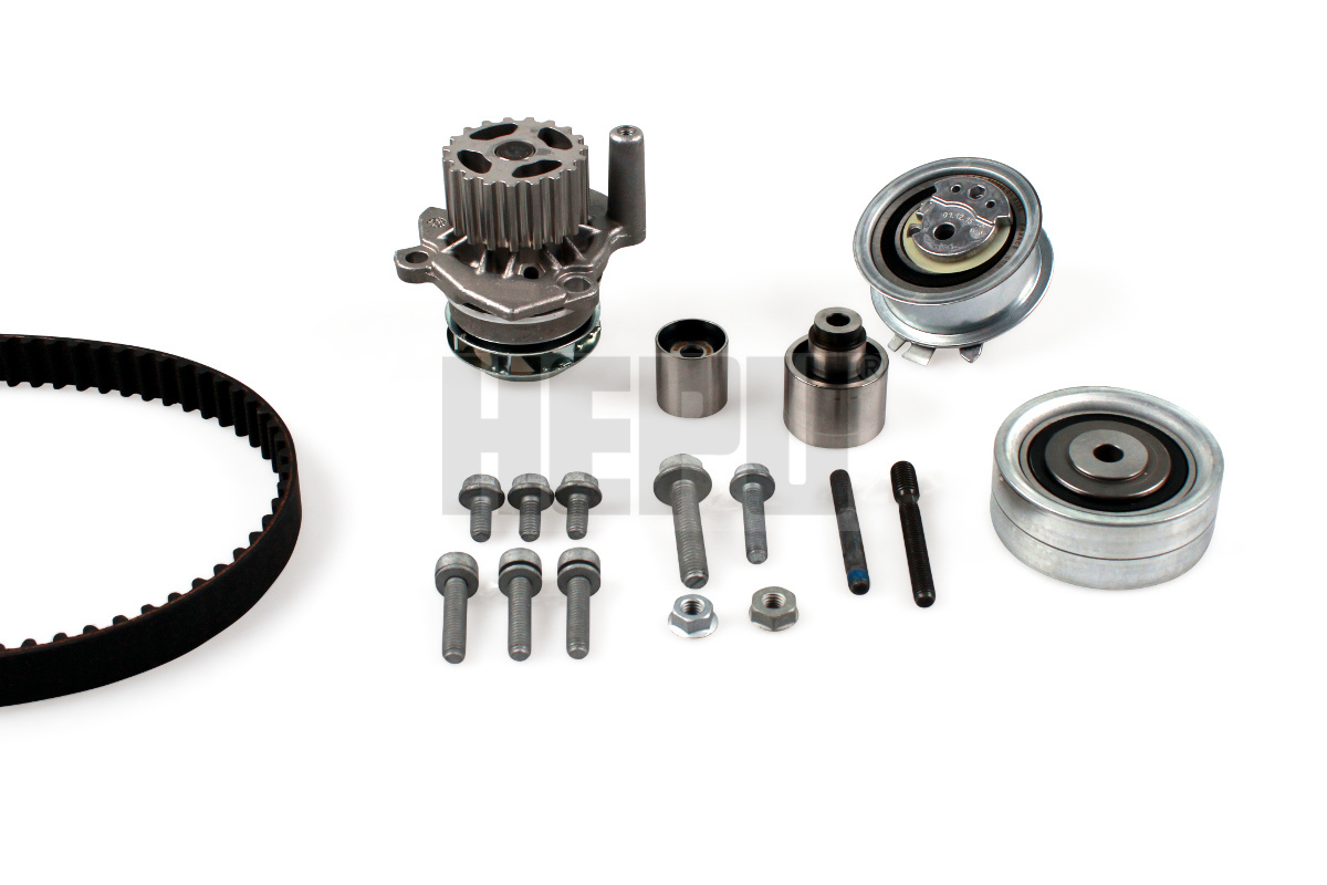 HEPU Vandpumpe + tandremssæt pk06551 for VW SKODA PORSCHE VAG