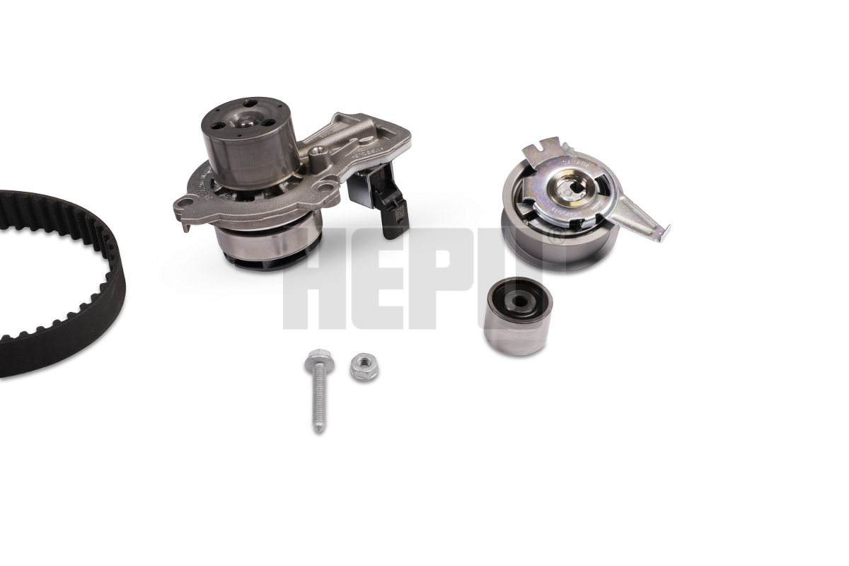 HEPU Vandpumpe + tandremssæt pk06790 for VW VAG