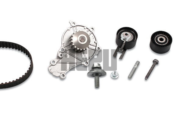 HEPU Vandpumpe + tandremssæt pk08030 for FORD OPEL VOLVO CITROËN/PEUGEOT FIAT PEUGEOT CITROËN SUZUKI BMW MAZDA MITSUBISHI TOYOTA MINI