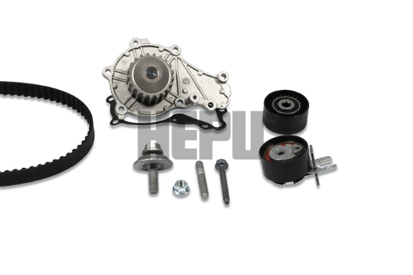 HEPU Vandpumpe + tandremssæt pk08930 for PEUGEOT FORD VOLVO CITROËN/PEUGEOT BMW FIAT MAZDA SUZUKI TOYOTA