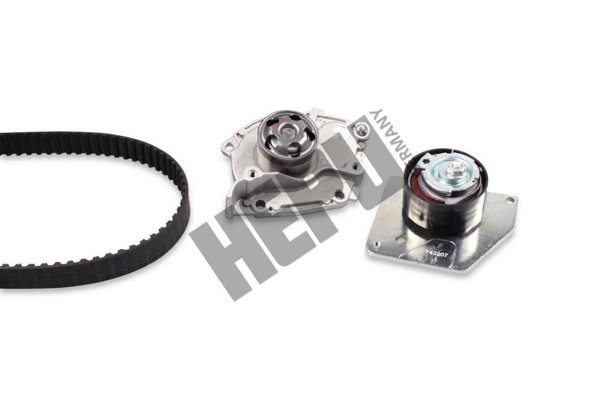 HEPU Vandpumpe + tandremssæt pk09660 for RENAULT SUZUKI