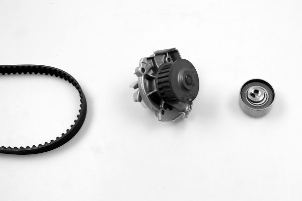 HEPU Vandpumpe + tandremssæt pk10581 for FORD LANCIA FIAT